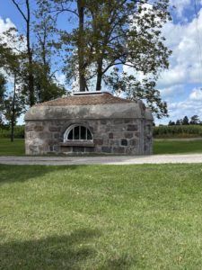 small stone building